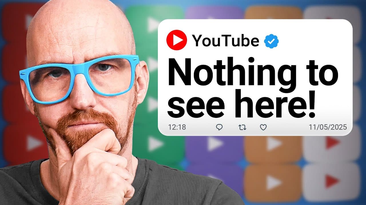 YouTube video player