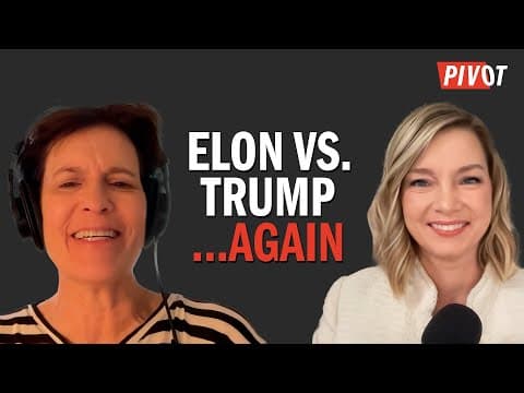 Elon vs. Trump: The Feud That Never Ends | Pivot thumbnail