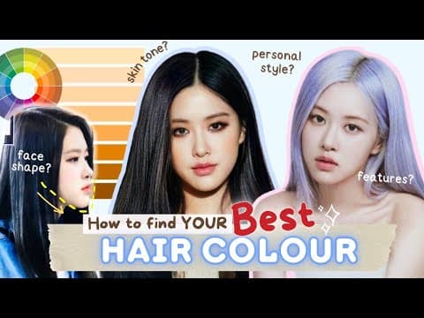 Best HAIR COLOUR For Your Face (it's more than just SKIN TONE) Facial Features & Structure, Style thumbnail