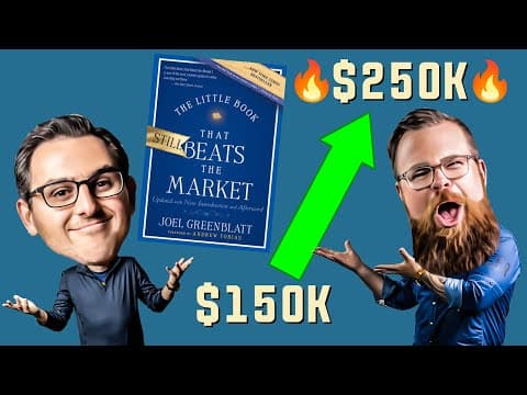 Little Book That Beats The Market (incredible results) 1 Year Update thumbnail