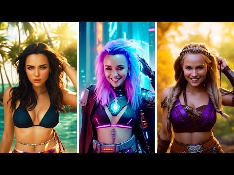 Revealing my Workflow to Perfect AI Images. thumbnail