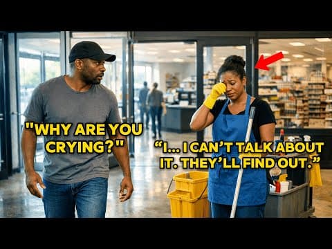 Undercover Black CEO Walks Into His Store and Finds the Janitor Crying — And the Truth Is Worse thumbnail