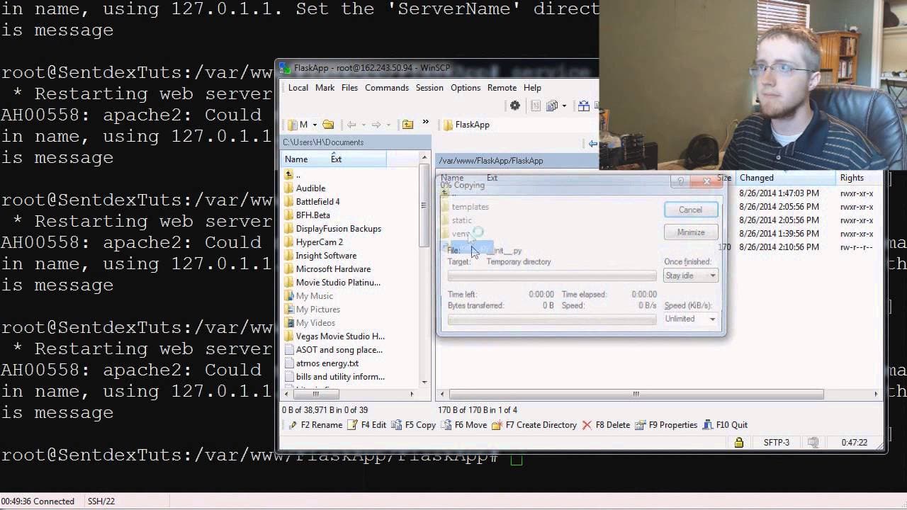 YouTube video player