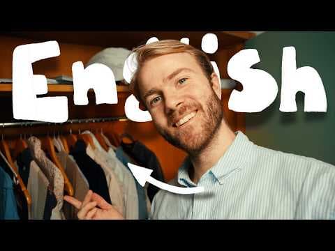 Learn English Clothes Vocabulary (B1-B2) | Comprehensible Input thumbnail