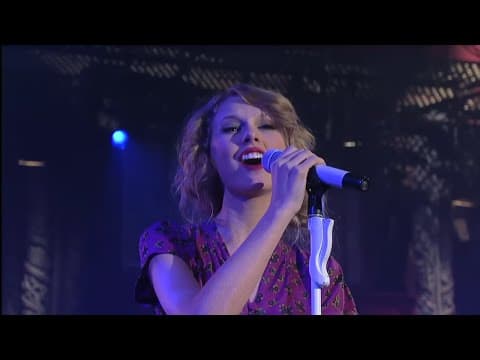 Speak Now Live On Letterman: Taylor Swift thumbnail
