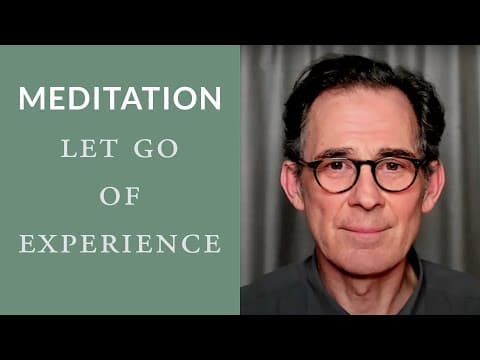 Guided Meditation: Let Go of Experience and Recognise the Self thumbnail
