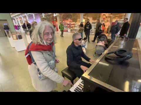 Ragtime Madness At A Public Piano thumbnail