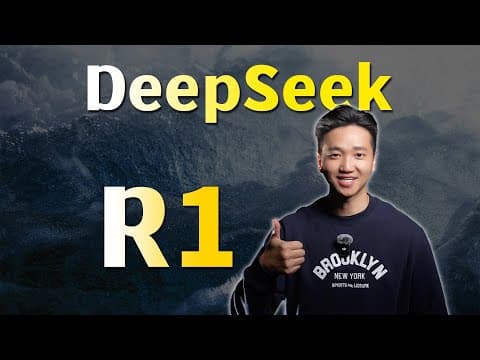 DeepSeek R1 !!!! 今年最大的收获，是R1给的。 thumbnail