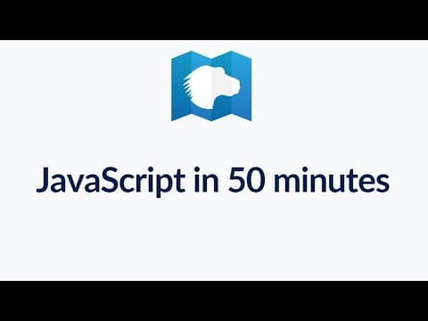 Learn JavaScript in 50 minutes - ScriptSpark thumbnail