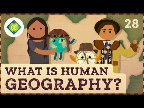 What is Human Geography? Crash Course Geography #28 thumbnail