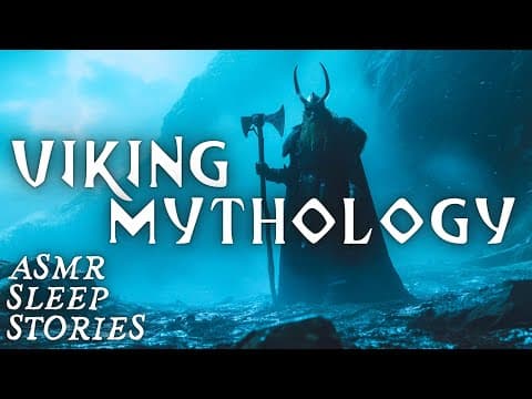 Myths Of The VIKINGS: Norse God Tales | Fantasy Bedtime Stories | Thor & Loki | Cozy Scottish ASMR thumbnail
