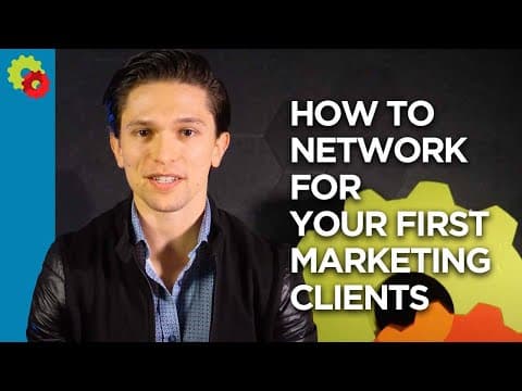 Networking to Earn Your First Clients thumbnail