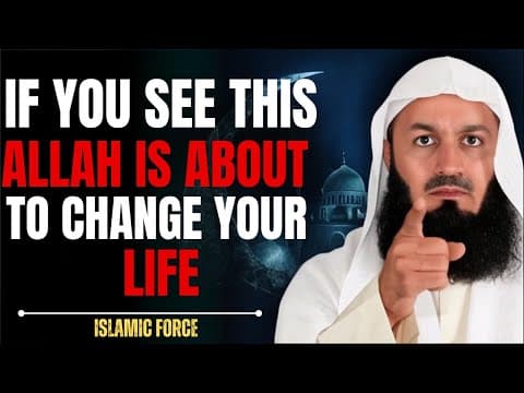 When  Allah Is About to Give You Something Big, You Will SEE These Signs | Mufti Menk thumbnail