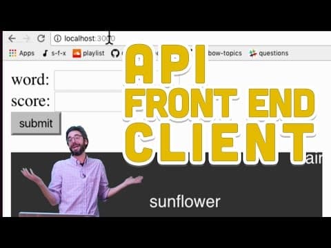 8.6: API Front End Client - Programming with Text thumbnail