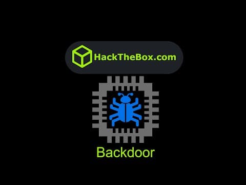 HackTheBox - Backdoor thumbnail