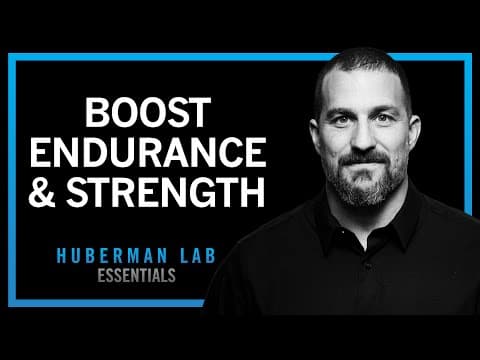 Supercharge Exercise Performance & Recovery with Cooling | Huberman Lab Essentials thumbnail