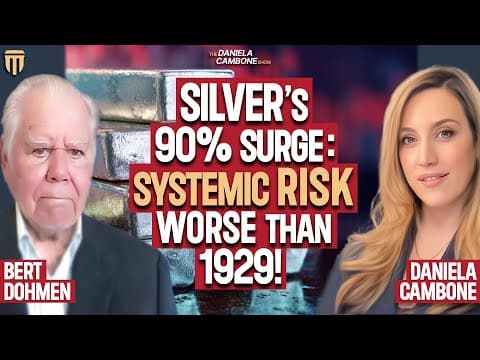 Silver Up 90%: Analyst Who Called It Warns "Systemic Risk” Worse Than 1929 - Dohmen thumbnail