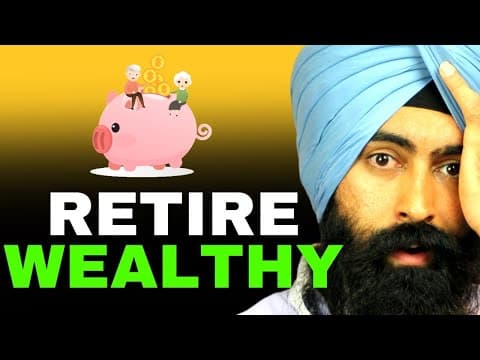 NOTHING SAVED For Retirement? - DO THIS Now To Build Wealth | Jaspreet Singh thumbnail