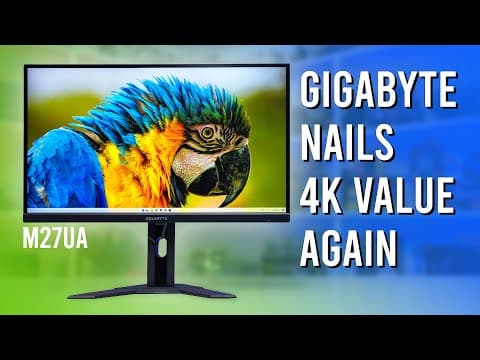 A Great Value 4K Gaming Monitor - Gigabyte M27UA (M27U Advanced) Review thumbnail