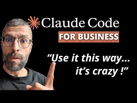 I Ran My Business on Claude Code for 1000+ Hours | Here's What Happened thumbnail