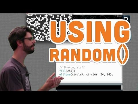 4.3: Using random() - Processing Tutorial thumbnail