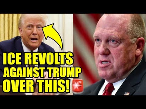 ICE Agents Just TURNED On Trump As MUTINY Breaks Out  thumbnail