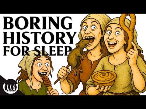 Boring History For Sleep | What Medieval JUNK FOOD Was Like and more thumbnail