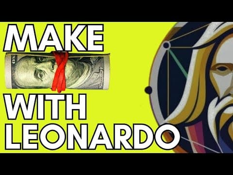 How to Make Money with Leonardo AI - Beginner's Guide thumbnail