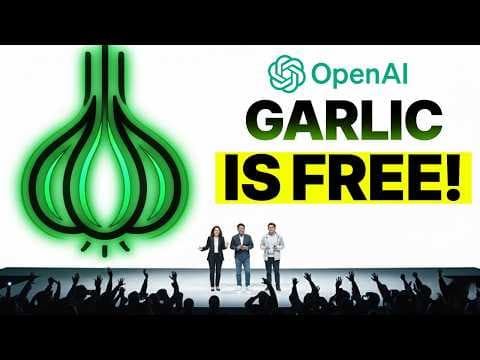 NEW ChatGPT Garlic is INSANE! thumbnail