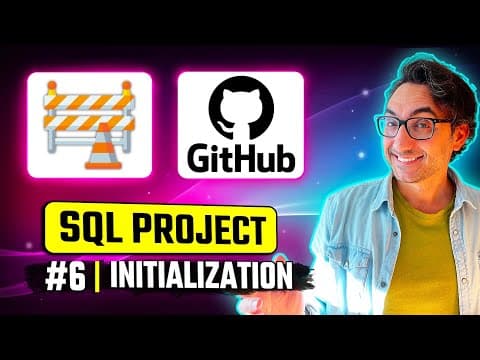 Project Setup: Git, Naming & Database Creation | Data Engineer Portfolio Project | #SQL Project 6 thumbnail