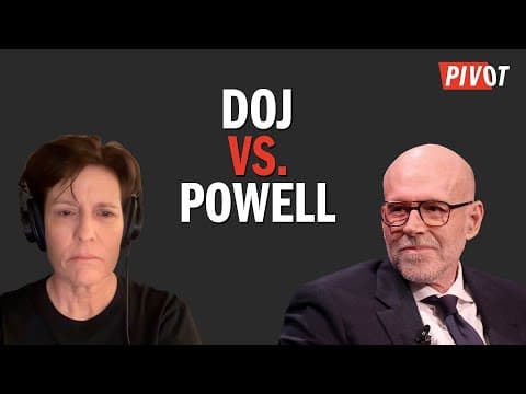 Why is the Justice Department Investigating Fed Chair Jerome Powell? | Pivot thumbnail