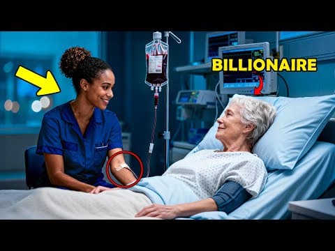 Kind Janitor Donated Blood to a Elderly Woman, Not Knowing She Was a Billionaire thumbnail