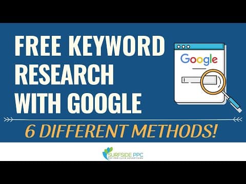 Google Keyword Research: 6 Free Methods to Research Keywords Using Google thumbnail