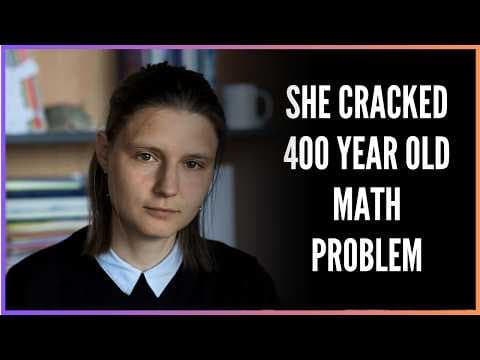 Meet Maryna Viazovska, 2nd Woman ever to win Fields Medal thumbnail
