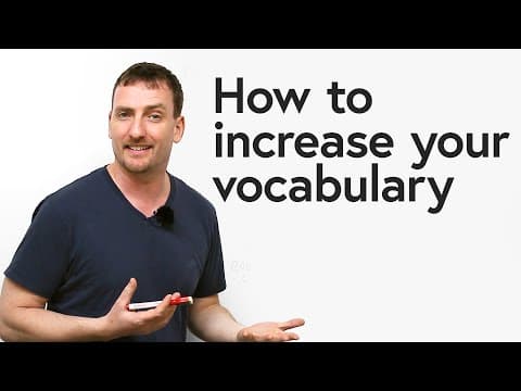 How to increase your vocabulary thumbnail