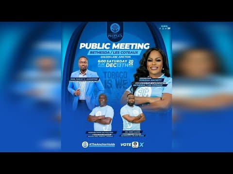 Tobago People's Party Political Meeting - Bethesda / Les Coteaux thumbnail