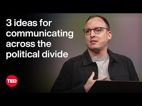 3 Ideas for Communicating Across the Political Divide | Isaac Saul | TED thumbnail