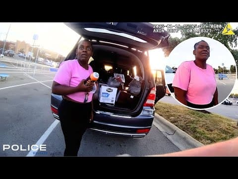 Police Surprise Mother of 4 at Walmart Huffing Gorilla Glue thumbnail