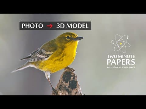 This Neural Network Creates 3D Objects From Your Photos thumbnail