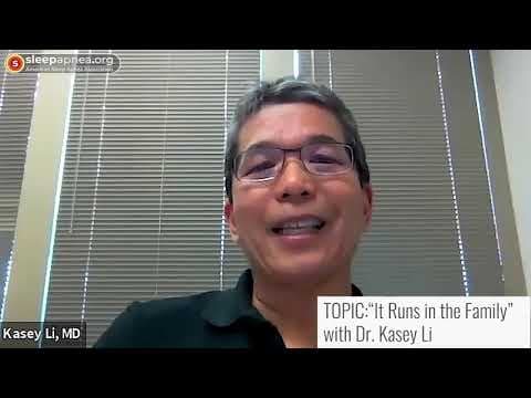 SleepApnea.org Revisit: Why & how sleep apnea runs in families w/ Dr. Kasey Li thumbnail