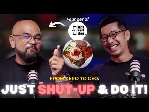 “Customers are ALMOST always Right…”Nasi Lemak Shop founder reveals success secrets.  thumbnail