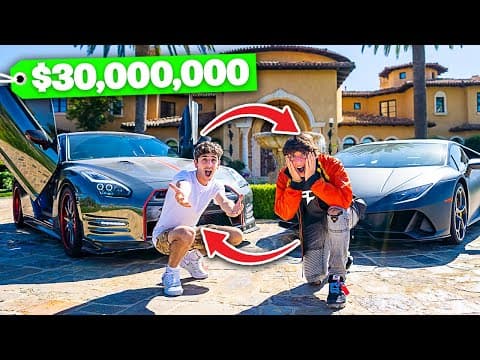 SWITCHING LIVES with the RICHEST Kid in America... **best decision ever** thumbnail