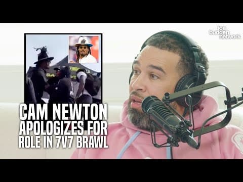 CAM NEWTON APOLOGIZES FOR ROLE IN 7V7 BRAWL ... Could've Been Worse thumbnail