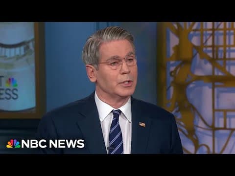 Scott Bessent says Greenland ‘can only be defended if it is part of the U.S.’: Full interview thumbnail