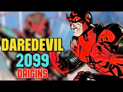 Daredevil 2099 Origin - Futuristic & Most Powerful Daredevil Form Is Grandson Of Crime Boss Kingpin thumbnail