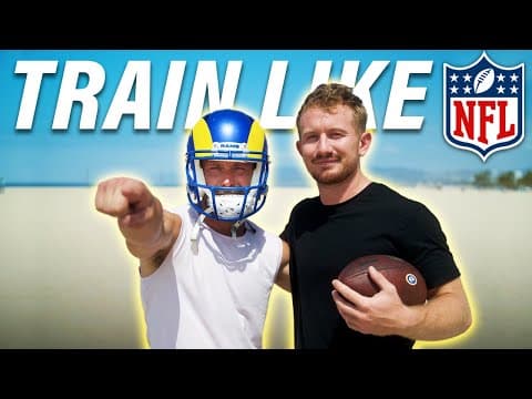 I Trained Like a Professional NFL Quarterback For 1 Day thumbnail