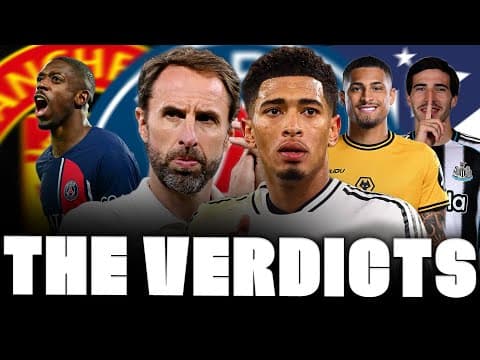 🚨 SOUTHGATE-UNITED, DEMBELE TALKS, JOÃO GOMES SURPRISE! TONALI AND BELLINGHAM’S REACTION… thumbnail