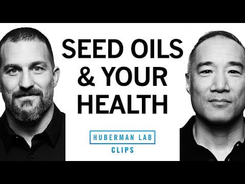 Should You Avoid Seed Oils? | Alan Aragon & Dr. Andrew Huberman thumbnail