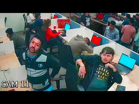 Scammers PANIC After I Hack Their Live CCTV Cameras! thumbnail