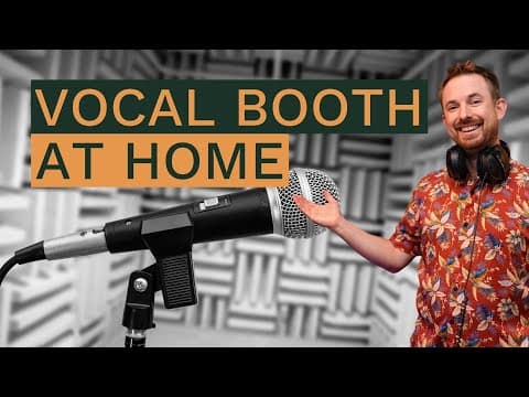 How To Build A Vocal Booth At Home thumbnail